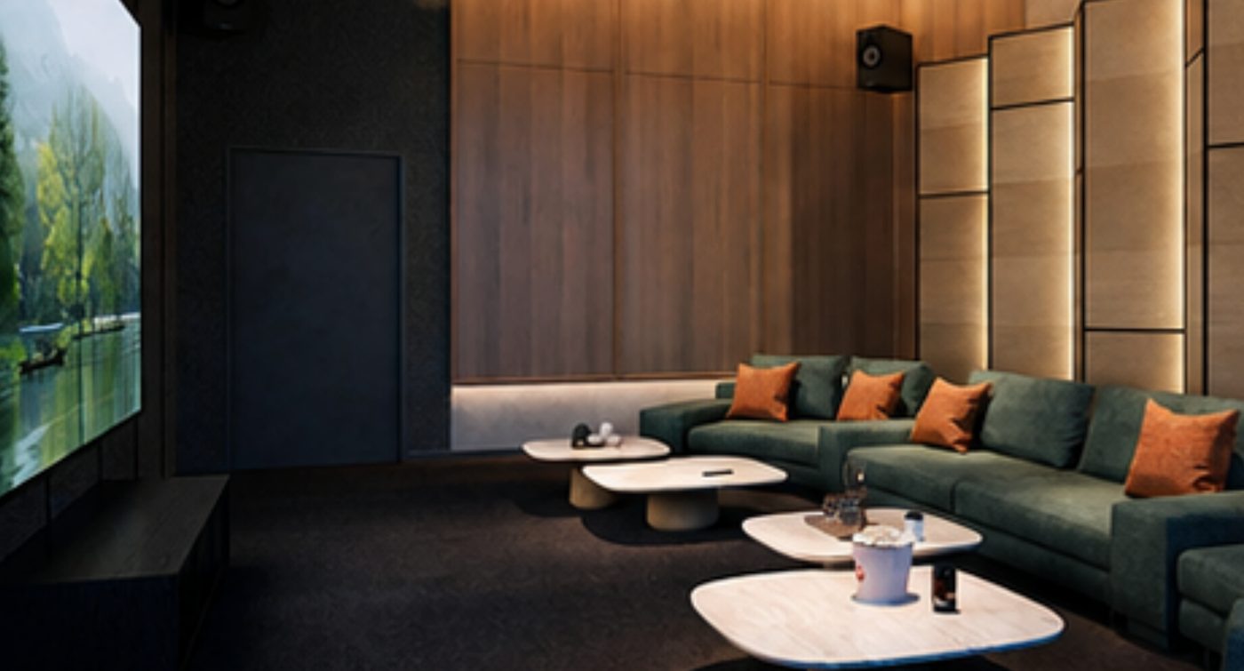 Artist’s impression of the HĀN-YĀ WAHYU theatre room
